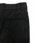 中古・古着 JOHN LAWRENCE SULLIVAN (ジョン ローレンス サリバン) WOOL GABARDINE ZIP SHORTS ブラック サイズ:46：8000円