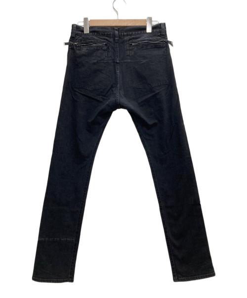 UNDERCOVERISM（アンダーカバーイズム）UNDERCOVERISM (アンダーカバーイズム) ジップデニムスキニーパンツ ブラック サイズ:２の古着・服飾アイテム