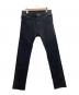 UNDERCOVERISM（アンダーカバーイズム）の古着「ジップデニムスキニーパンツ」｜ブラック