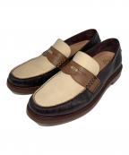 COLE HAANコールハーン）の古着「コインローファー」｜ブラウン