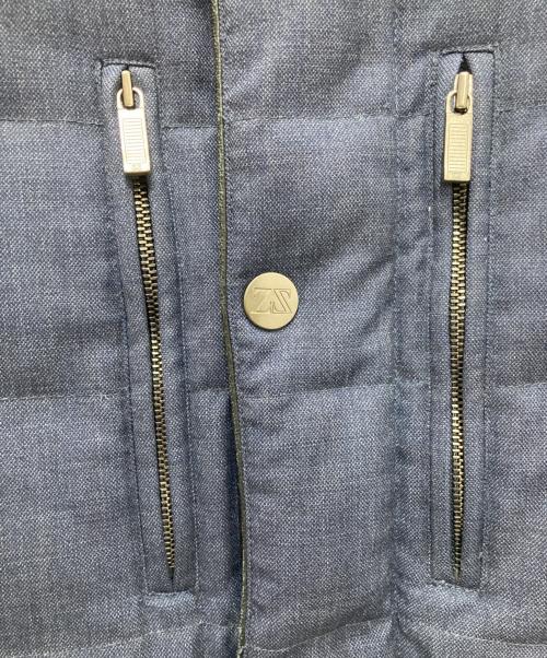 zegna sport（ゼニアスポーツ）Zegna Sport (ゼニアスポーツ) フーデッドジャケット ネイビー サイズ:Ⅿの古着・服飾アイテム