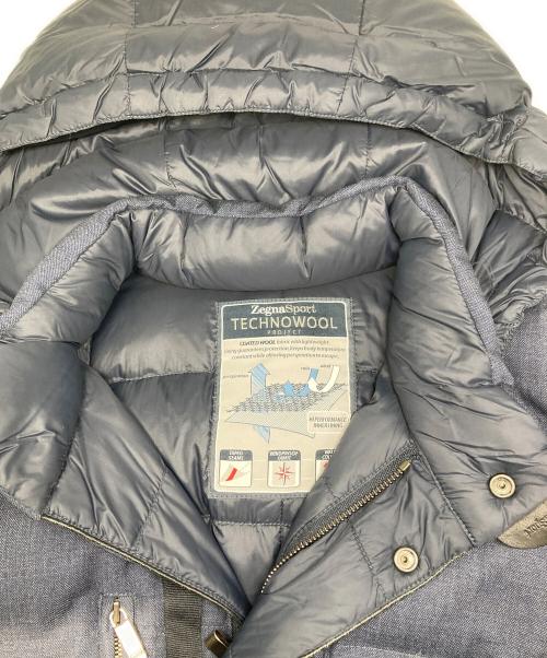 zegna sport（ゼニアスポーツ）Zegna Sport (ゼニアスポーツ) フーデッドジャケット ネイビー サイズ:Ⅿの古着・服飾アイテム