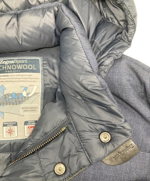 zegna sport（ゼニアスポーツ）Zegna Sport (ゼニアスポーツ) フーデッドジャケット ネイビー サイズ:Ⅿの古着・服飾アイテム