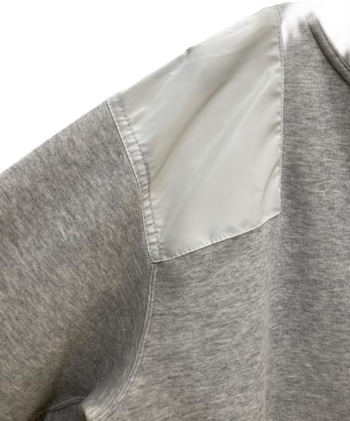 sacai（サカイ）sacai (サカイ) Sponge Sweat Hoodie/スポンジ スウェット フーディ グレー サイズ:1の古着・服飾アイテム