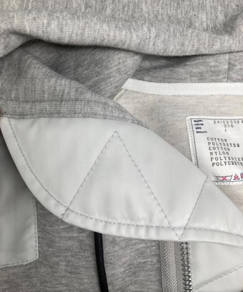 sacai（サカイ）sacai (サカイ) Sponge Sweat Hoodie/スポンジ スウェット フーディ グレー サイズ:1の古着・服飾アイテム