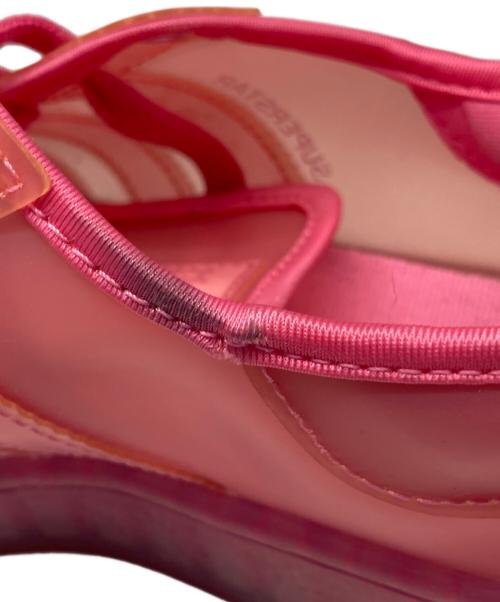 adidas（アディダス）adidas (アディダス) ローカットスニーカー JELLY PINK サイズ:cm23.5/US6.5/UK5/FR38/CHN235の古着・服飾アイテム