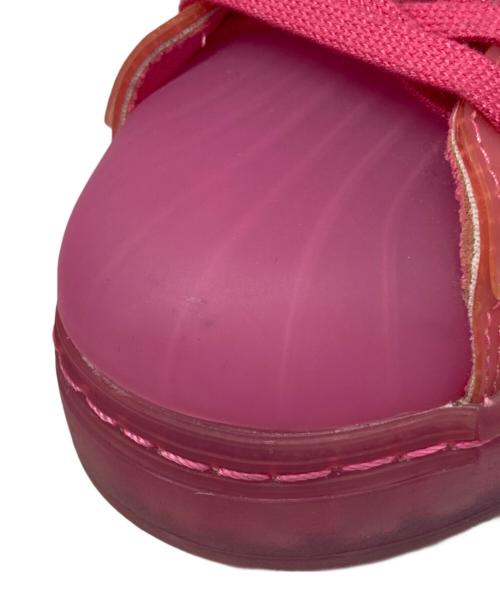 adidas（アディダス）adidas (アディダス) ローカットスニーカー JELLY PINK サイズ:cm23.5/US6.5/UK5/FR38/CHN235の古着・服飾アイテム