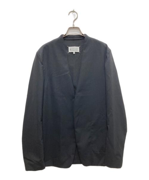 Maison Margiela（メゾンマルジェラ）Maison Margiela (メゾンマルジェラ) ノーカラージャケット ブラック サイズ:44の古着・服飾アイテム