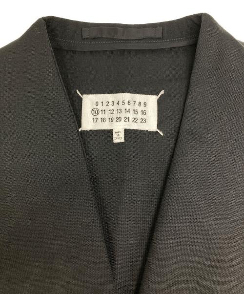 Maison Margiela（メゾンマルジェラ）Maison Margiela (メゾンマルジェラ) ノーカラージャケット ブラック サイズ:44の古着・服飾アイテム