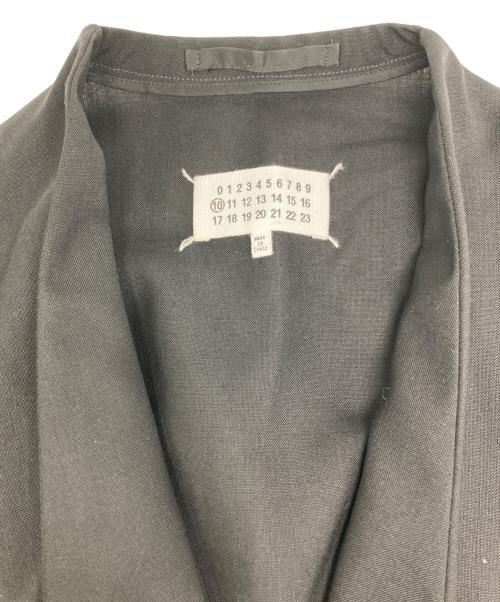 Maison Margiela（メゾンマルジェラ）Maison Margiela (メゾンマルジェラ) ノーカラージャケット ブラック サイズ:44の古着・服飾アイテム