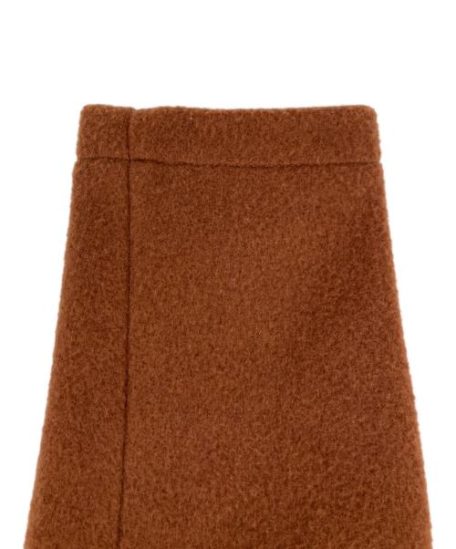 DANTON（ダントン）DANTON (ダントン) モッサーノーカラージャケット ブラウン サイズ:38の古着・服飾アイテム