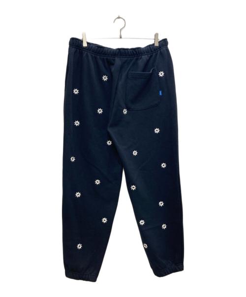 KEBOZ（ケボズ）KEBOZ (ケボズ) NICK GEAR (ニックギア) 刺繍スウェットパンツ ネイビー サイズ:XLの古着・服飾アイテム