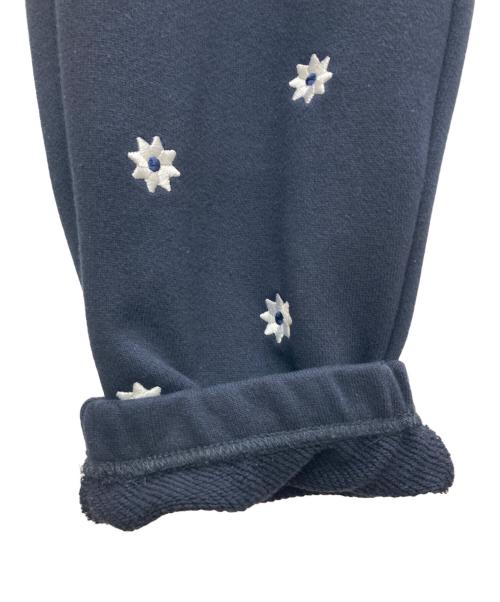 KEBOZ（ケボズ）KEBOZ (ケボズ) NICK GEAR (ニックギア) 刺繍スウェットパンツ ネイビー サイズ:XLの古着・服飾アイテム