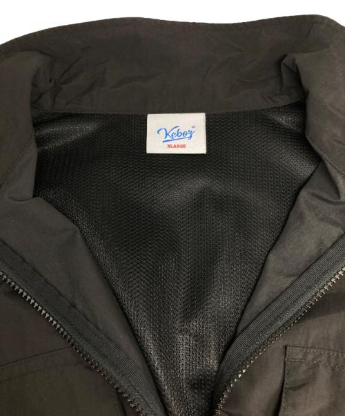 KEBOZ（ケボズ）KEBOZ (ケボズ) ディタッチャブルナイロンジャケット ブラック サイズ:XLARGEの古着・服飾アイテム