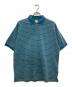 KEBOZ（ケボズ）の古着「ボーダーポロシャツ」｜ブルー