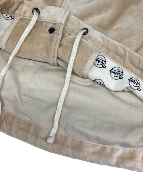 KEBOZ（ケボズ）KEBOZ (ケボズ) ベロアコーチジャケット ベージュ サイズ:Lの古着・服飾アイテム