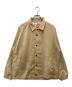 KEBOZ（ケボズ）の古着「ベロアコーチジャケット」｜ベージュ