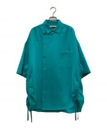 MAISON SPECIAL（メゾンスペシャル）の古着「シャーリングシャツ」｜グリーン