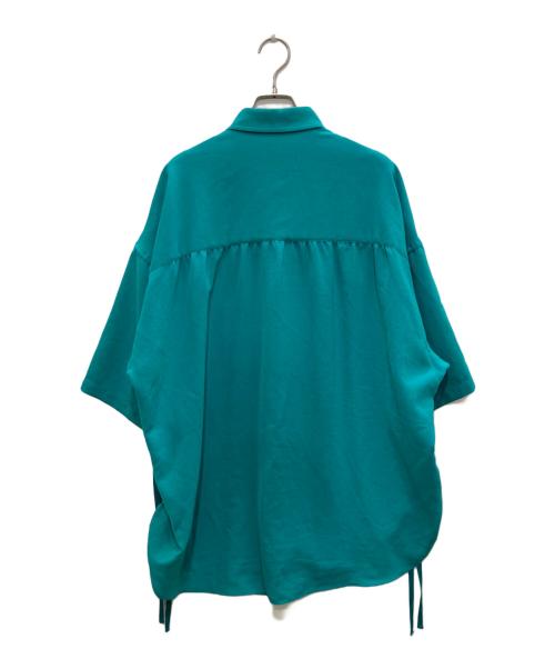 MAISON SPECIAL（メゾンスペシャル）MAISON SPECIAL (メゾンスペシャル) シャーリングシャツ グリーン サイズ:01の古着・服飾アイテム