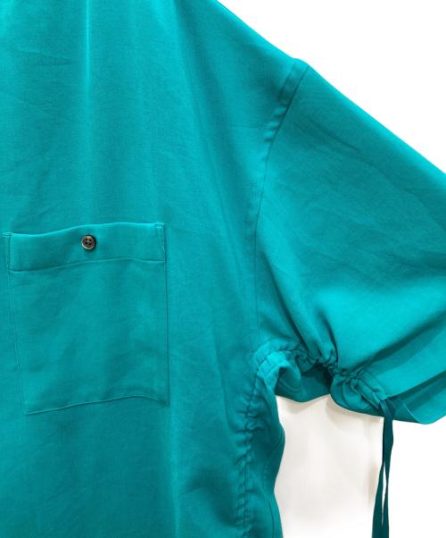 MAISON SPECIAL（メゾンスペシャル）MAISON SPECIAL (メゾンスペシャル) シャーリングシャツ グリーン サイズ:01の古着・服飾アイテム