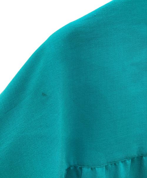 MAISON SPECIAL（メゾンスペシャル）MAISON SPECIAL (メゾンスペシャル) シャーリングシャツ グリーン サイズ:01の古着・服飾アイテム