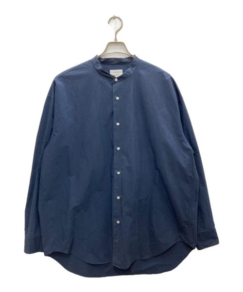 NEUTRALWORKS（ニュートラルワークス）NEUTRALWORKS (ニュートラルワークス) MXP ロングスリーブスマートブロードビッグシャツ ネイビー サイズ:Ｌの古着・服飾アイテム