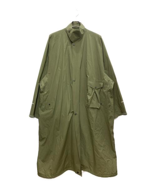 HYKE（ハイク）HYKE (ハイク) PERTEX MILITARY COAT/パーテックス ミリタリーコート カーキ サイズ:4の古着・服飾アイテム
