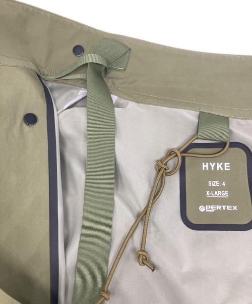 HYKE（ハイク）HYKE (ハイク) PERTEX MILITARY COAT/パーテックス ミリタリーコート カーキ サイズ:4の古着・服飾アイテム