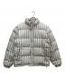 stussy（ステューシー）の古着「STRIPE DOWN PUFFER JACKET/ストライプ ダウン パファー ジャケット」｜ホワイト