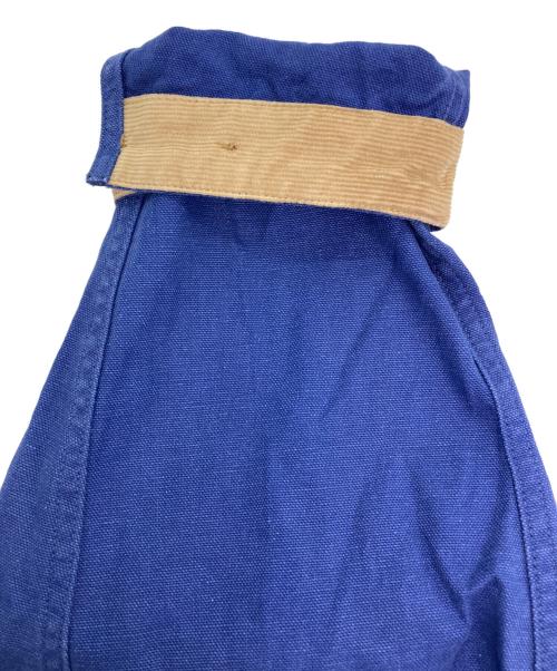 BEAMS PLUS（ビームスプラス）BEAMS PLUS (ビームスプラス) ヘビーオックスフォード フィッシュンティング ジャケット ブルー サイズ:XLの古着・服飾アイテム