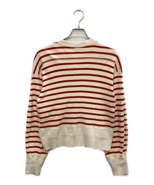 THE SHINZONE（ザ シンゾーン）THE SHINZONE (ザ シンゾーン) ボーダーケープリンカーディガン ベージュ サイズ:Freeの古着・服飾アイテム