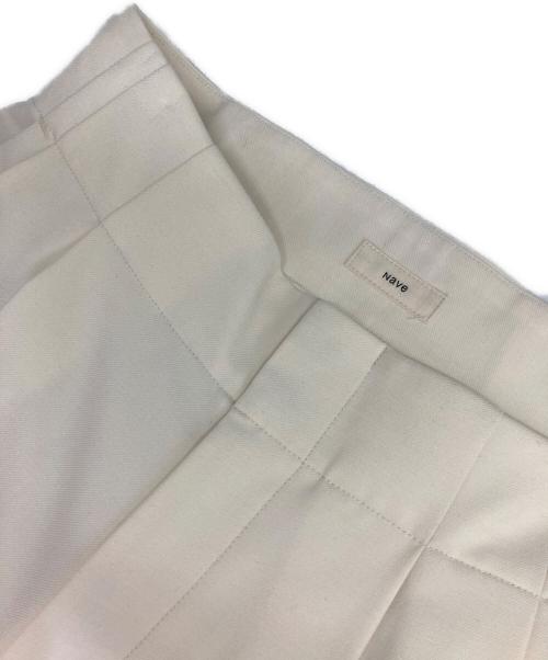NAVE（ネイブ）NAVE (ネイブ) ストレッチツイルパンツ ベージュの古着・服飾アイテム