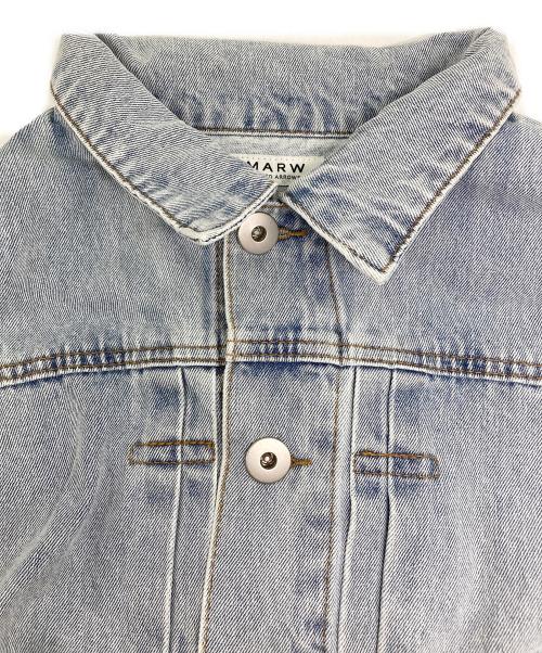 MARW UNITED ARROWS（マルゥ ユナイテッドアローズ）MARW UNITED ARROWS (マルゥ ユナイテッドアローズ) デニム ブルゾン インディゴ サイズ:36の古着・服飾アイテム