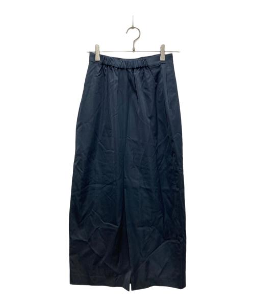 Conte（コンテ）Conte (コンテ) サテン ダーツ スカート ネイビー サイズ:Freeの古着・服飾アイテム