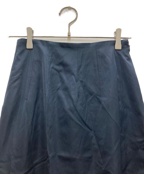 Conte（コンテ）Conte (コンテ) サテン ダーツ スカート ネイビー サイズ:Freeの古着・服飾アイテム