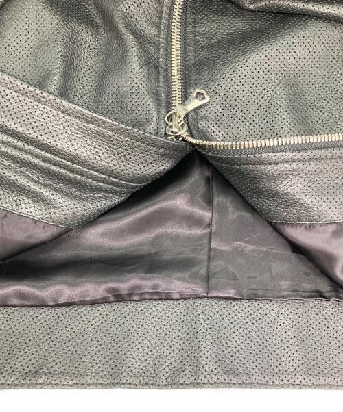 ESTNATION（エストネーション）ESTNATION (エストネーション) レザージャケット ブラック サイズ:Lの古着・服飾アイテム