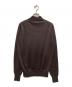 FILIPPO DE LAURENTIIS (フィリッポ・デ・ローレンティス) シルクカシミヤハイネックニット ブラウン サイズ:48：5000円