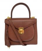 Salvatore Ferragamoサルヴァトーレ フェラガモ）の古着「2WAYショルダーバッグ」｜ブラウン