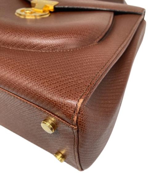 Salvatore Ferragamo（サルヴァトーレ フェラガモ）Salvatore Ferragamo (サルヴァトーレ フェラガモ) 2WAYショルダーバッグ ブラウンの古着・服飾アイテム