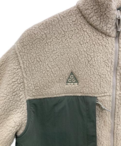 NIKE ACG（ナイキエーシージー）NIKE ACG (ナイキエージーシー) フリースジャケット ベージュ サイズ:Lの古着・服飾アイテム