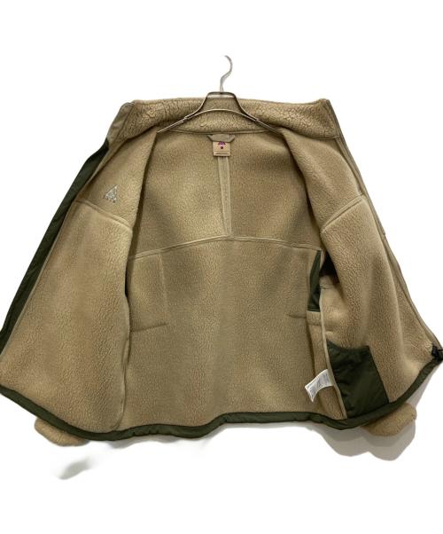 NIKE ACG（ナイキエーシージー）NIKE ACG (ナイキエージーシー) フリースジャケット ベージュ サイズ:Lの古着・服飾アイテム