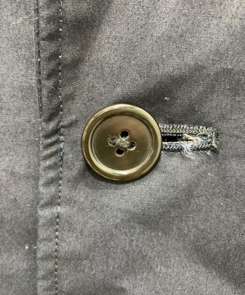 MARKAWARE（マーカウェア）MARKAWARE (マーカウェア) RAINMAN COAT ORGANIC COTTON WEATHER CLOTH ネイビー サイズ:2の古着・服飾アイテム