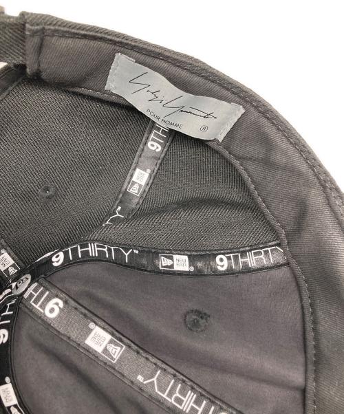 New Era（ニューエラ）New Era (ニューエラ) Yohji Yamamoto pour homme (ヨウジヤマモト プールオム) コラボキャップ ブラックの古着・服飾アイテム