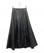 Ron Hermanロンハーマン）の古着「エコレザースカート」｜ブラック