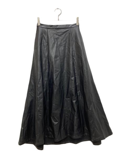 Ron Herman（ロンハーマン）Ron Herman (ロンハーマン) エコレザースカート ブラック サイズ:XSの古着・服飾アイテム
