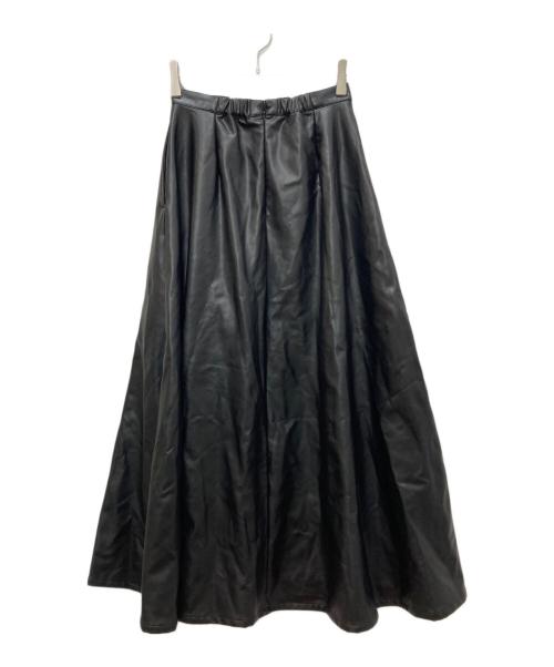 Ron Herman（ロンハーマン）Ron Herman (ロンハーマン) エコレザースカート ブラック サイズ:XSの古着・服飾アイテム
