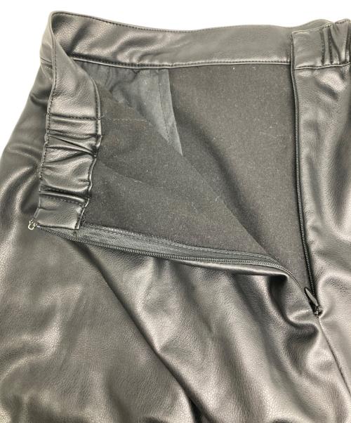 Ron Herman（ロンハーマン）Ron Herman (ロンハーマン) エコレザースカート ブラック サイズ:XSの古着・服飾アイテム
