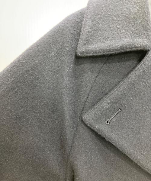 anuans（アニュアンス）anuans (アニュアンス) ウールトレンチコート ブラック サイズ:Sの古着・服飾アイテム