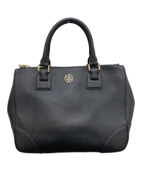 TORY BURCH（トリーバーチ）TORY BURCH (トリーバーチ) ハンドバッグ ブラックの古着・服飾アイテム