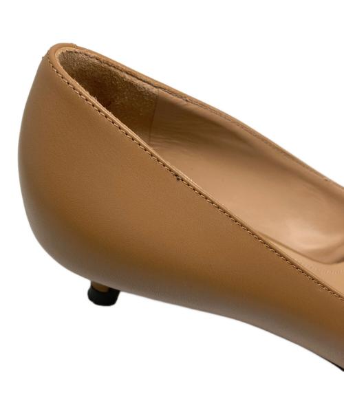 PELLICO（ペリーコ）PELLICO (ペリーコ) ANIMA スムースレザー パンプス ブラウン サイズ:SIZE 37.5の古着・服飾アイテム